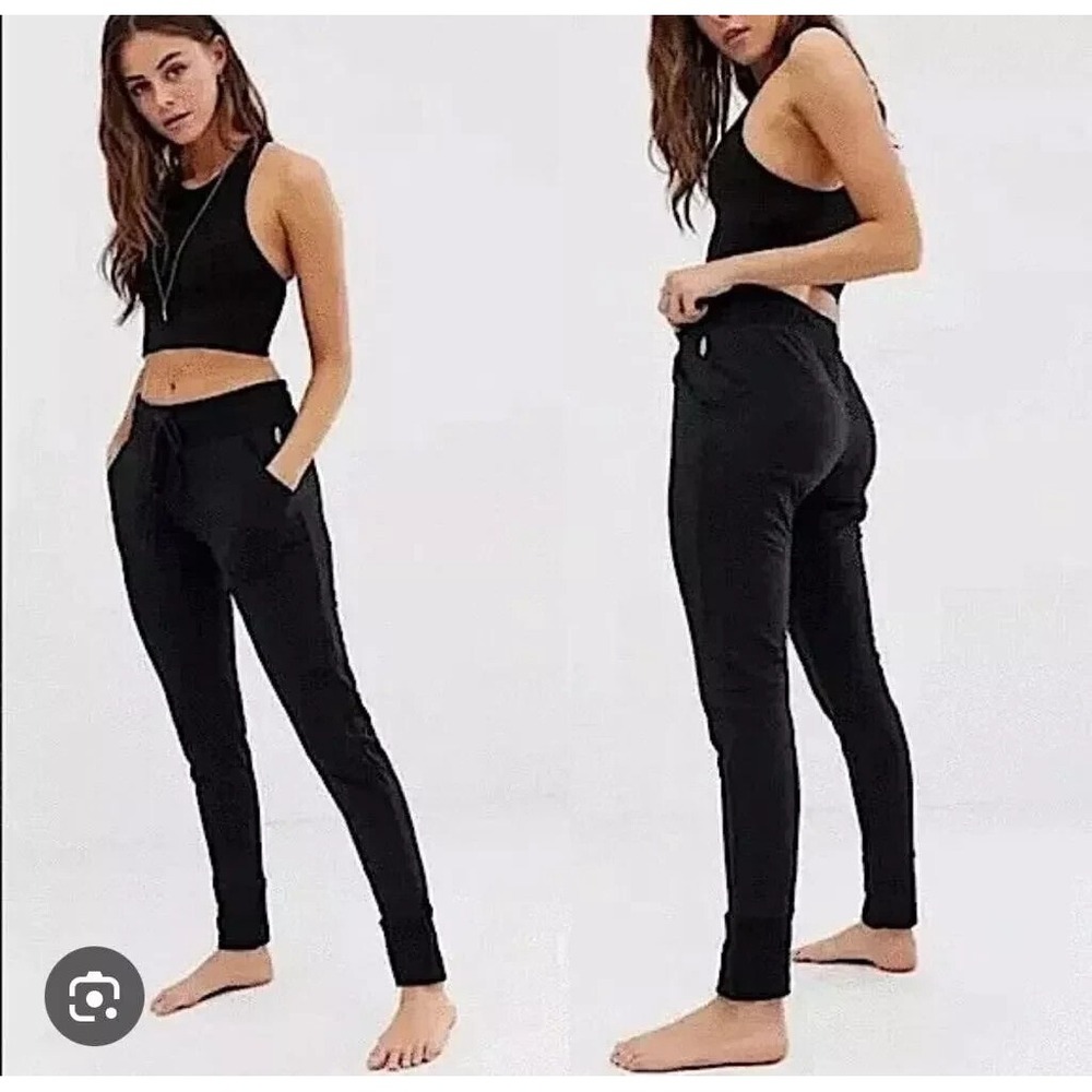 FP Movement Free People Womens Size Small Sunny Joggers‎ Sweatpants Black